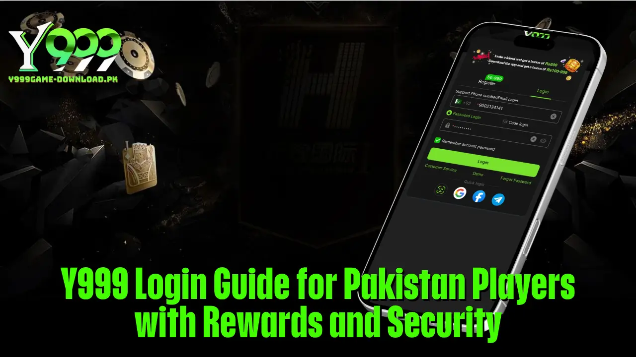 Y999 Login Guide for Pakistan Players with Rewards and Security 1 Y999 Login Guide for Pakistan Players with Rewards and Security