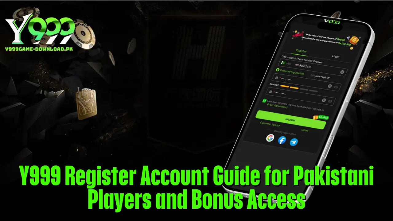 Y999 Register Account Guide for Pakistani Players and Bonus Access 1 Y999 Register Account Guide for Pakistani Players and Bonus Access